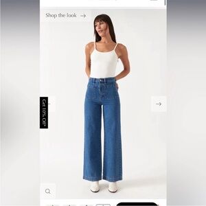 ROLLA'S Sailor Wide Leg High Rise Jeans